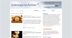 Desktop Screenshot of gatewaystoaction.com